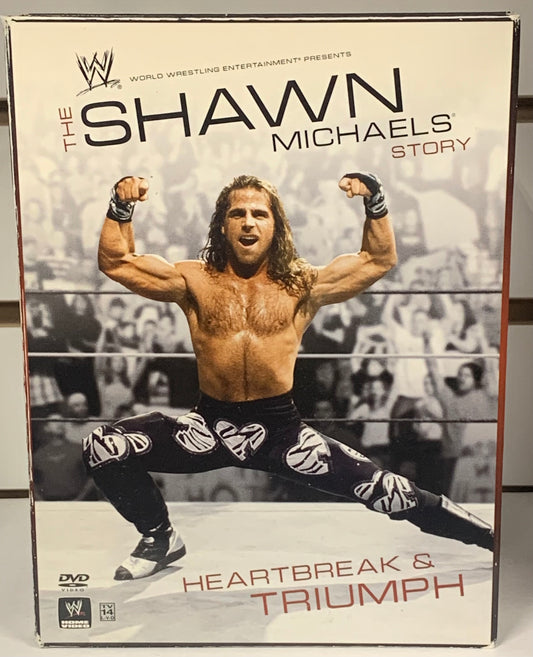 Shawn Michaels DVD 3-Disc Set “Heartbreak & Triumph” DX Bret Hart