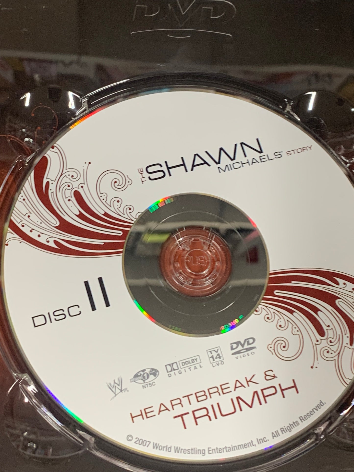 Shawn Michaels DVD 3-Disc Set “Heartbreak & Triumph” DX Bret Hart