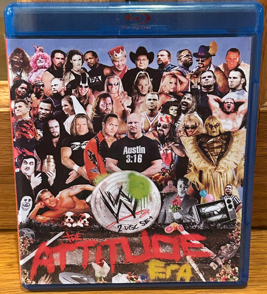 WWE Attitude Era (Blue-ray)(2-Discs) Stone Cold Steve Austin & so much more