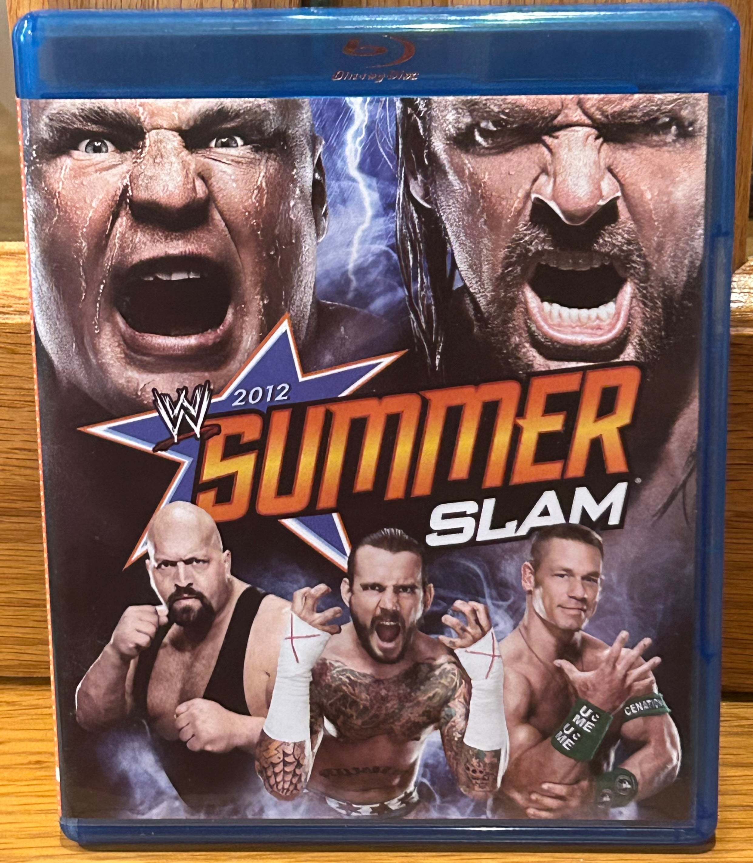 WWE Summer Slam 2012 Blue-ray (Brock Lesnar, CM Punk, John Cena