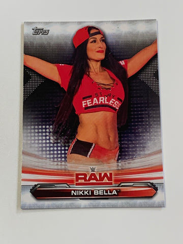 Nikki Bella 2019 WWE Topps Card!!! Bella Twins