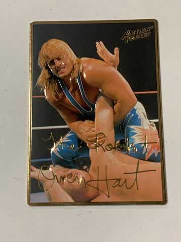 Owen Hart 1994 WWF WWE Action Packed Card