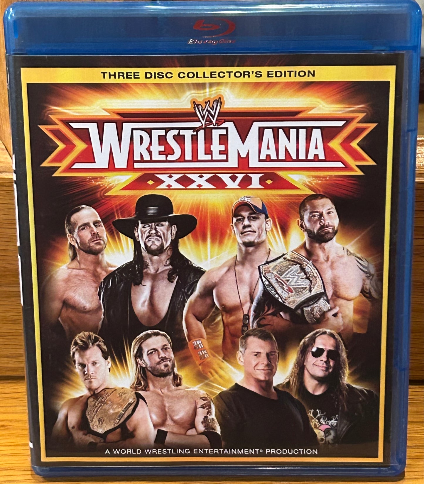 WWE Wrestlemania 26 Blue-ray (3-Disc Collector’s Edition)