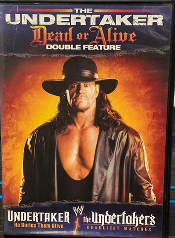 WWE DVD “The Undertaker, Dead or Alive Double Feature) 4-Disc Set