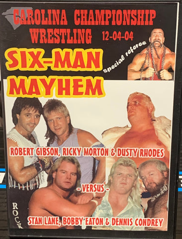 Carolina Championship Wrestling DVD 12/4/2004 (2-Disc Set) Dusty Rhodes, Kamala, Sherri Martel, Bobby Eaton & so much more