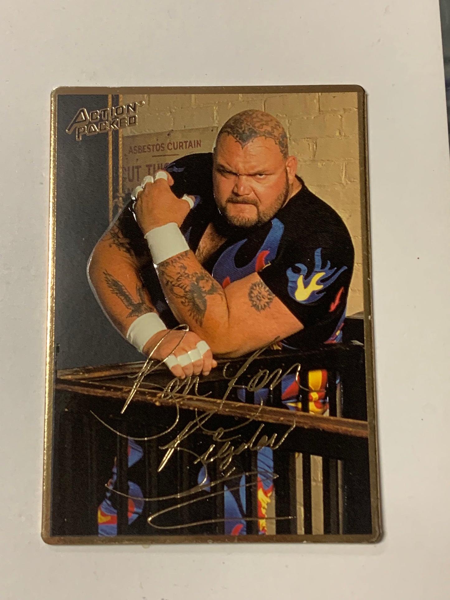 Bam Bam Bigelow 1994 WWF WWE Action Packed Card