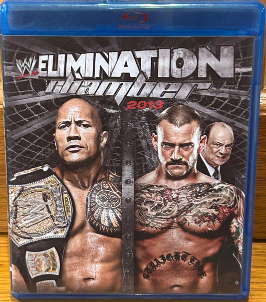 WWE Elimination Chamber 2013 Blue-ray (CM Punk, The Rock & so much more)