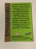 Earthquake 1994 WWF WWE Action Packed Card