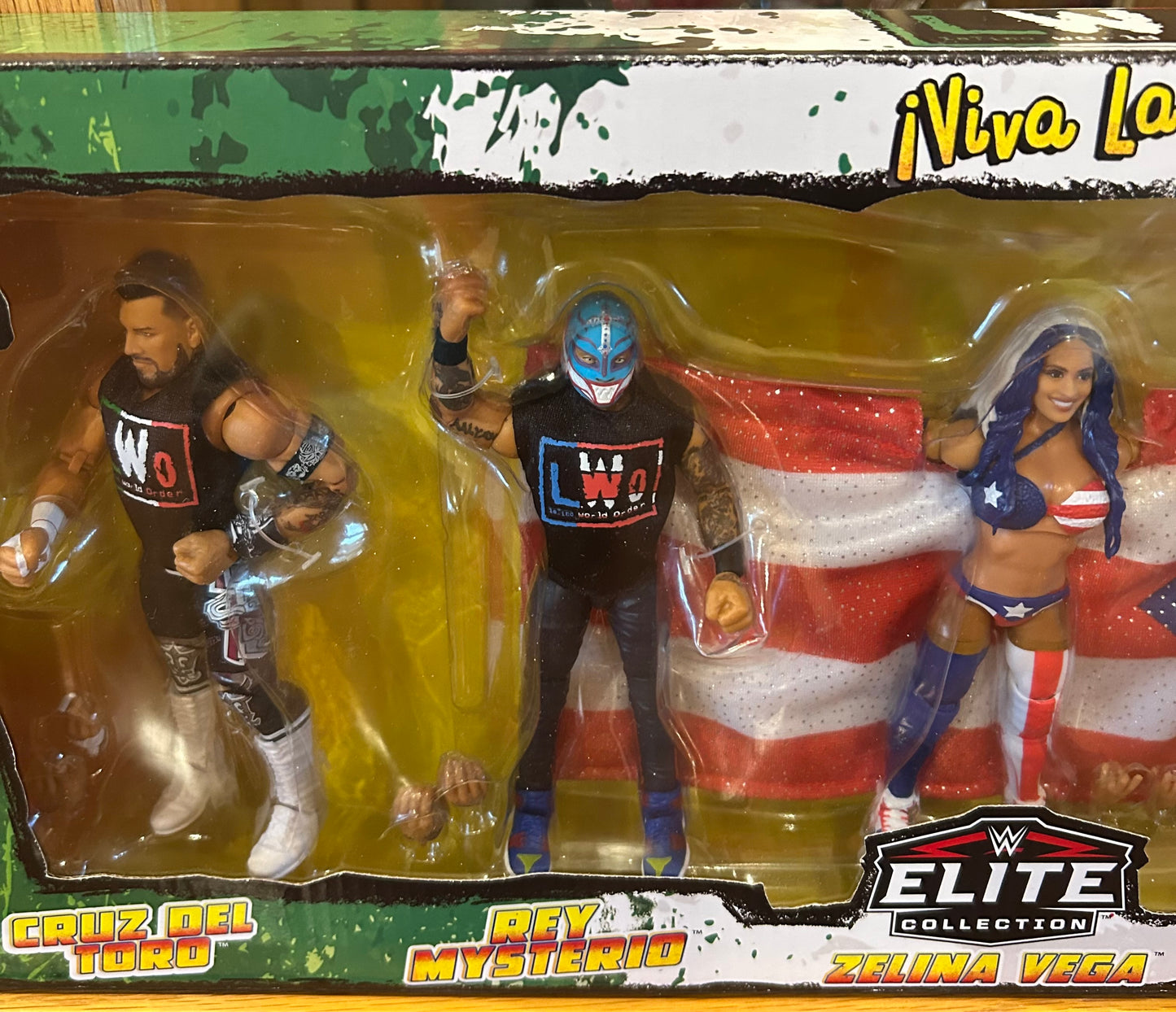 WWE LWO Mattel Elite Exclusive 5-pack Action Figures (Sealed & Brand New)
