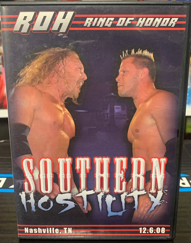 ROH Ring of Honor DVD “Southern Hostility” 12/6/08 (Jerry Lynn, Danielson, Aries, Tyler Black & so much more)