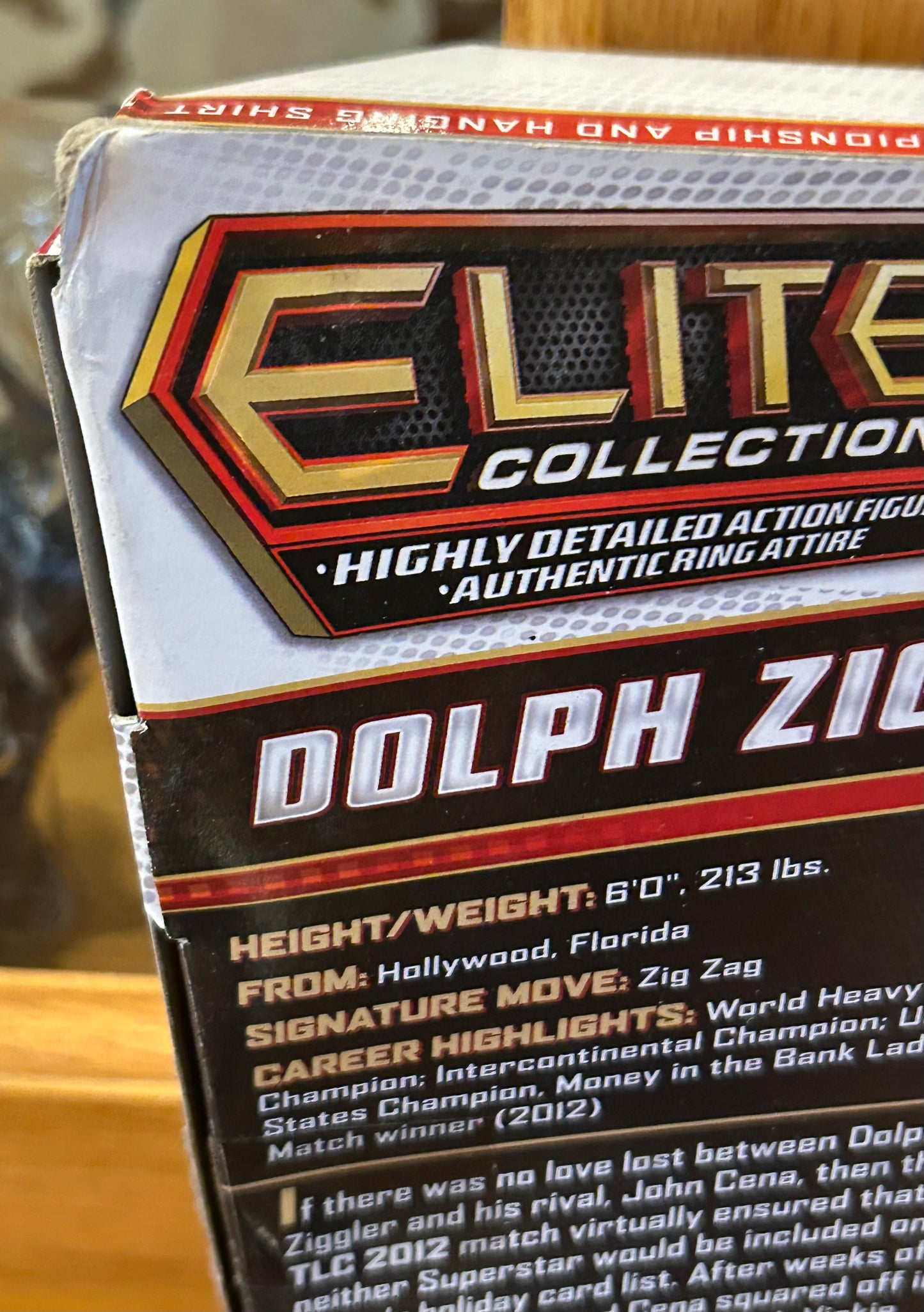 Dolph Ziggler WWE Elite Series 24 Action Figure (Very Hard To Find)