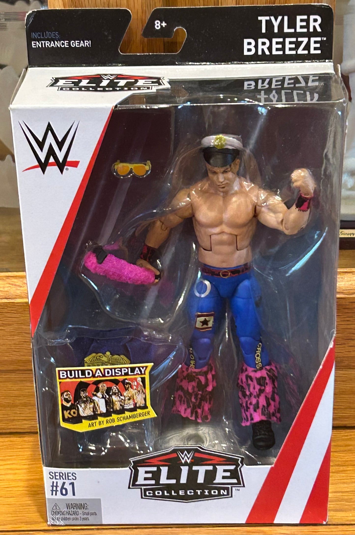 Tyler Breeze WWE Mattel Elite Series 61 Action Figure (Brand New, Sealed)
