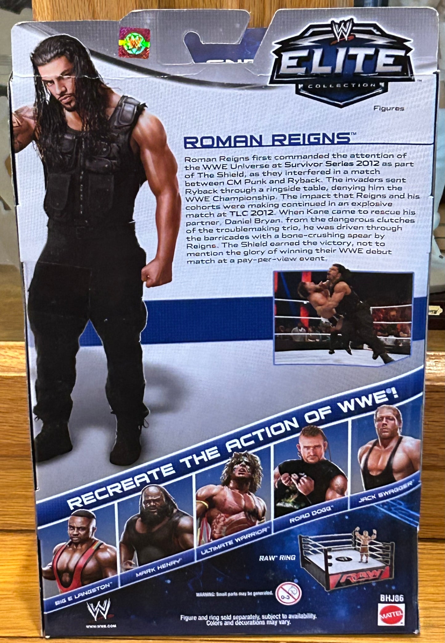 Roman Reigns WWE Mattel Elite Series 26 Action Figure (The SHIELD)