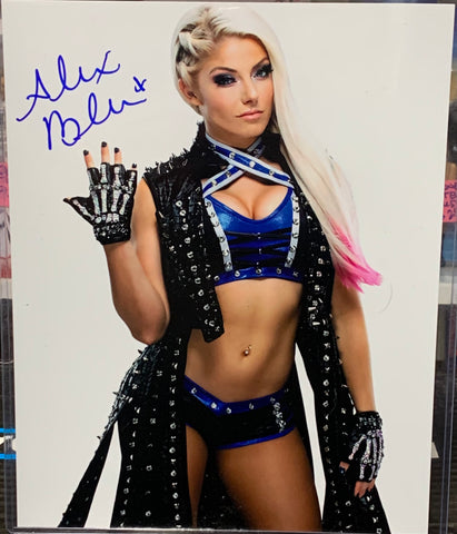 Alexa Bliss WWE Signed 8x10 Color Photo (Comes w/COA)