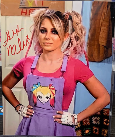 Alexa Bliss WWE Signed 8x10 Color Photo (Comes w/COA)