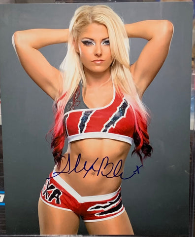 Alexa Bliss WWE Signed 8x10 Color Photo (Comes w/COA)