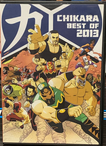 CHIKARA DVD “Chikara Best of 2013” (3-Disc Set) (Eddie Kingston, Green Ant, Chuck Talylor & so much more)