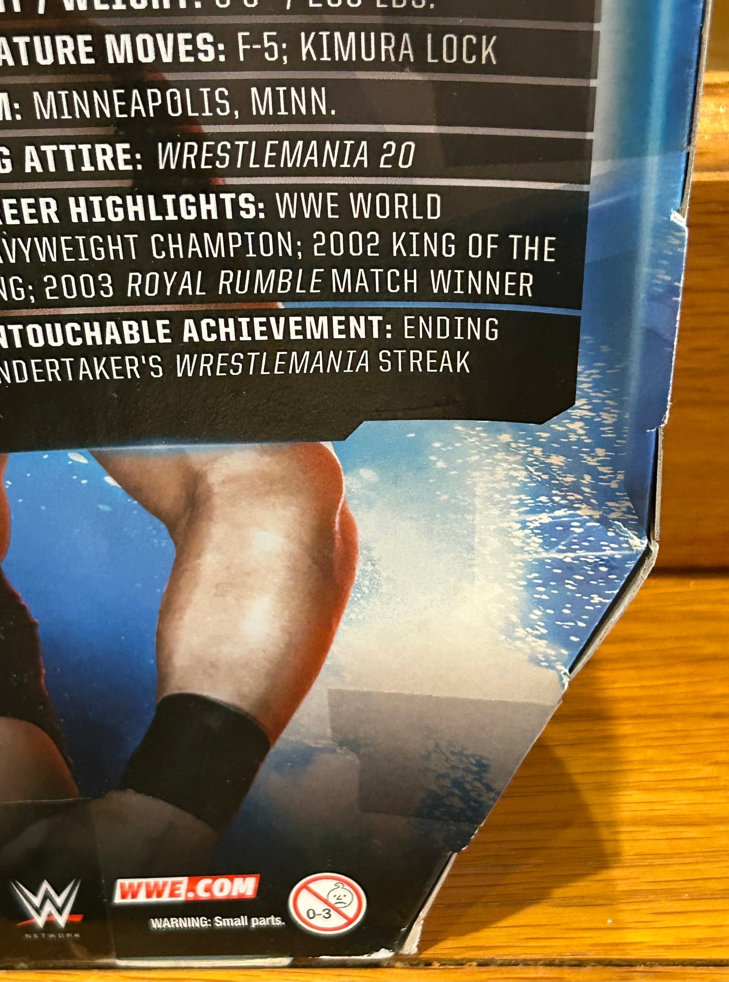 Brock Lesnar WWE Mattel Elite Wrestlemania Exclusive Action Figure (Sealed, Never Opened)