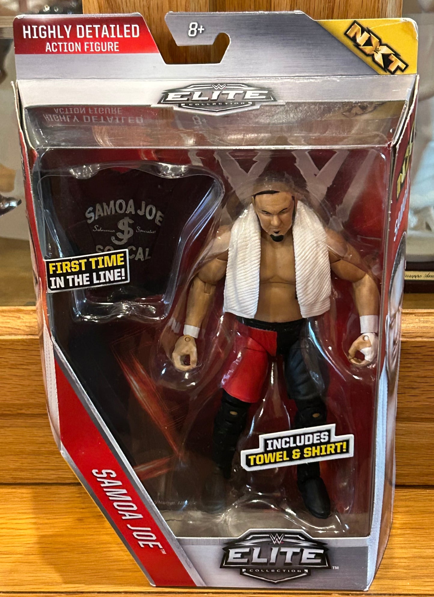 Samoa Joe WWE NXT Mattel Elite Action Figure (Sealed, Never Opened)