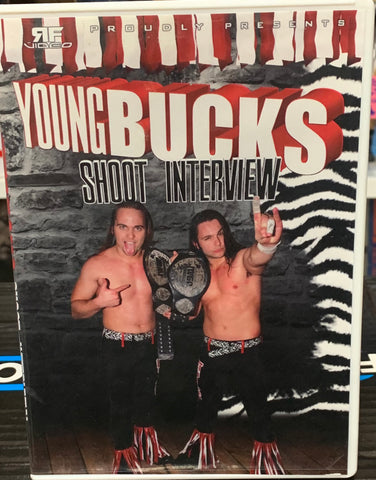 The Young Bucks Shoot Interview DVD ROH TNA WWE Indies