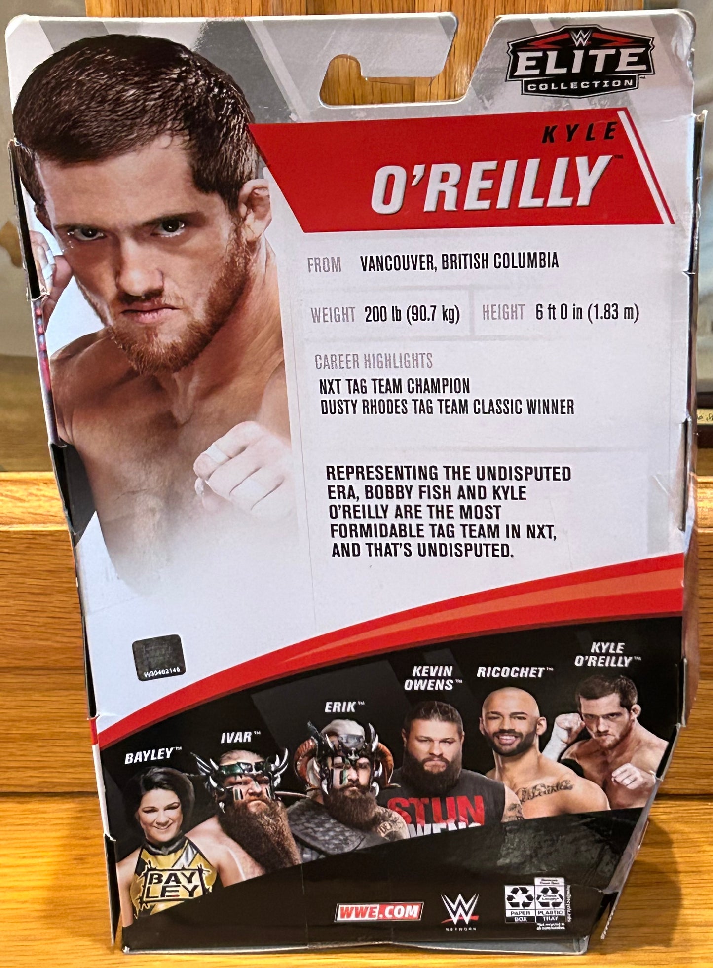 Kyle O’Reilly WWE Mattel Elite Series 80 Action Figure (Undisputed Era)