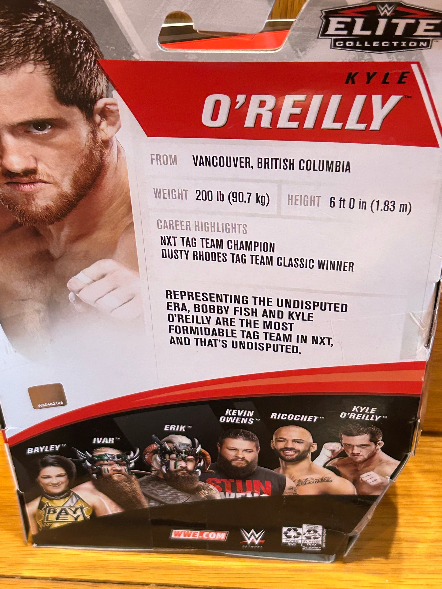 Kyle O’Reilly WWE Mattel Elite Series 80 Action Figure (Undisputed Era)