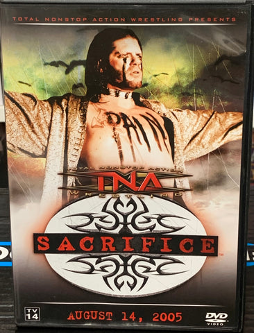 TNA DVD “Sacrifice 2005” DVD (Raven, AJ Styles, Sabu, Samoa Joe & so much more)