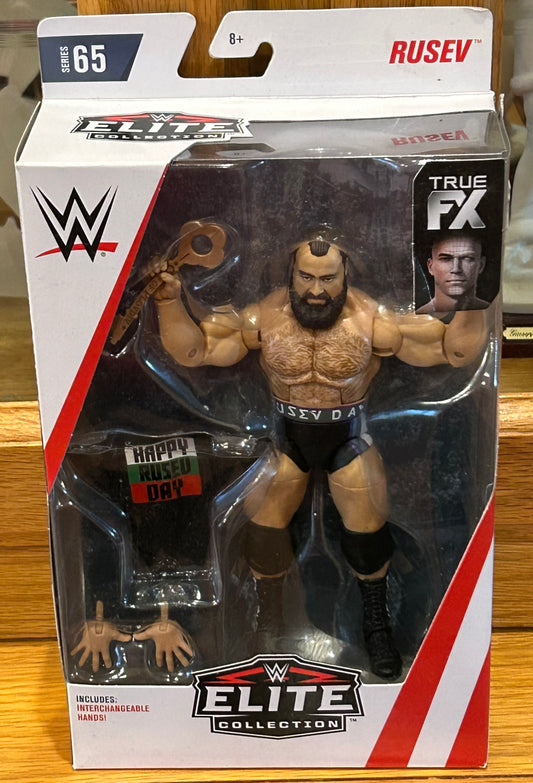 Rusev WwE Mattel Elite Series 65 Action Figure (Sealed, Never Opened)