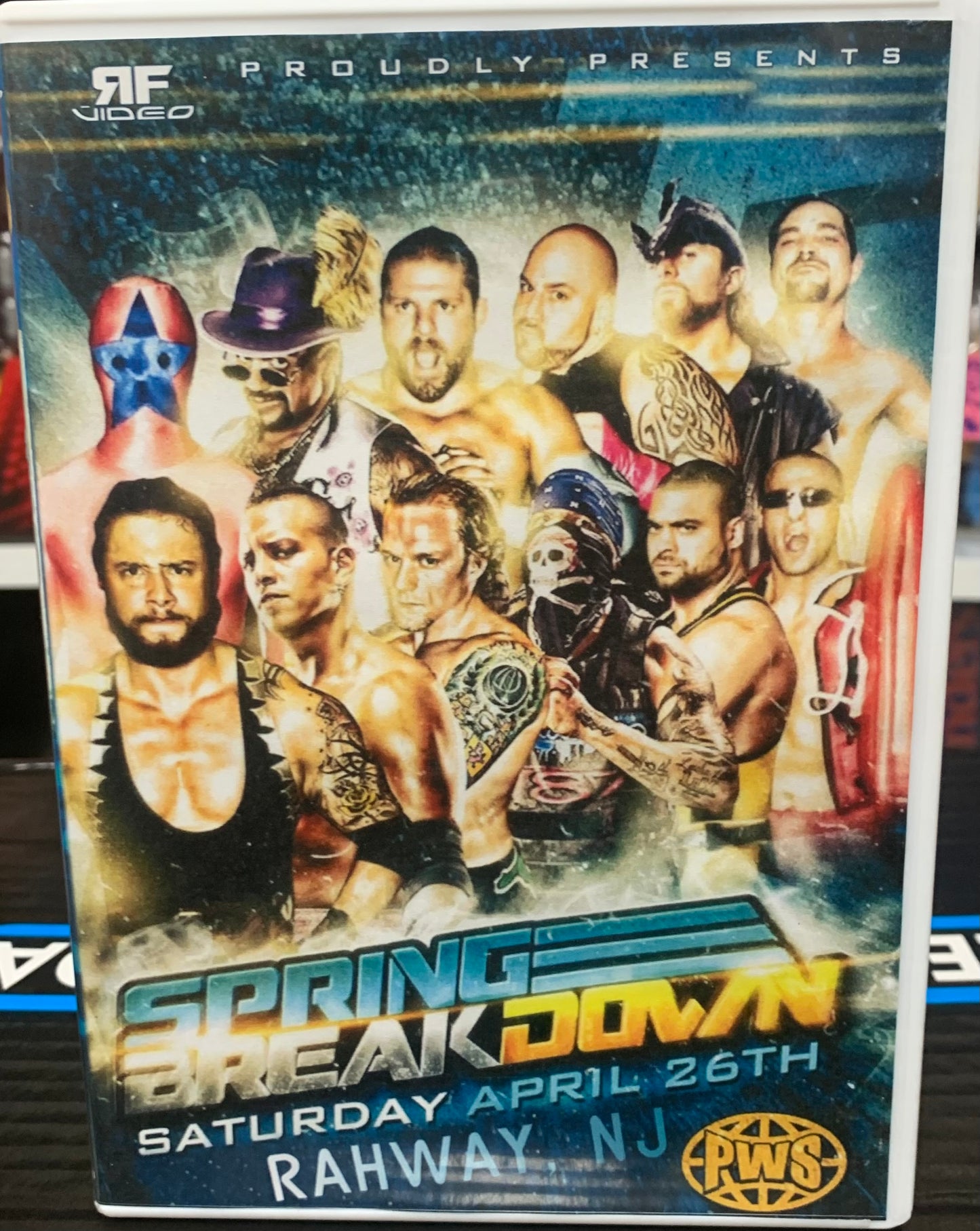 PWS Pro Wrestling Syndicate DVD “Spring Breakdown” 4/26/2014 (Eddie Kingston, Dan Maff, Lance Hoyt & so much more)