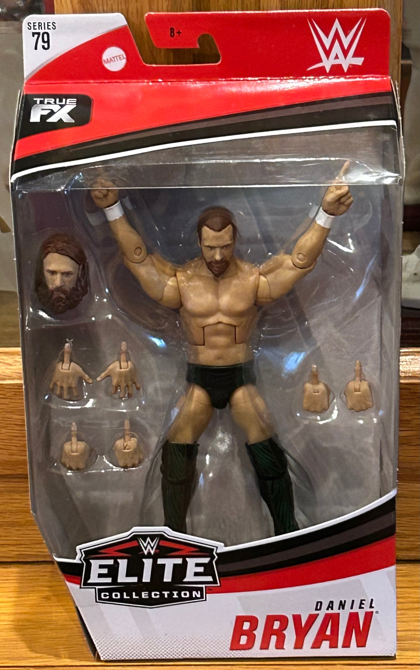 Daniel Bryan WWE Mattel Elite Series 79 Action Figure (Sealed, Never Opened)