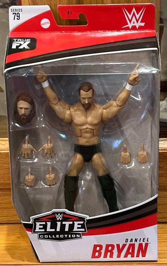 Daniel Bryan WWE Mattel Elite Series 79 Action Figure (Sealed, Never Opened)
