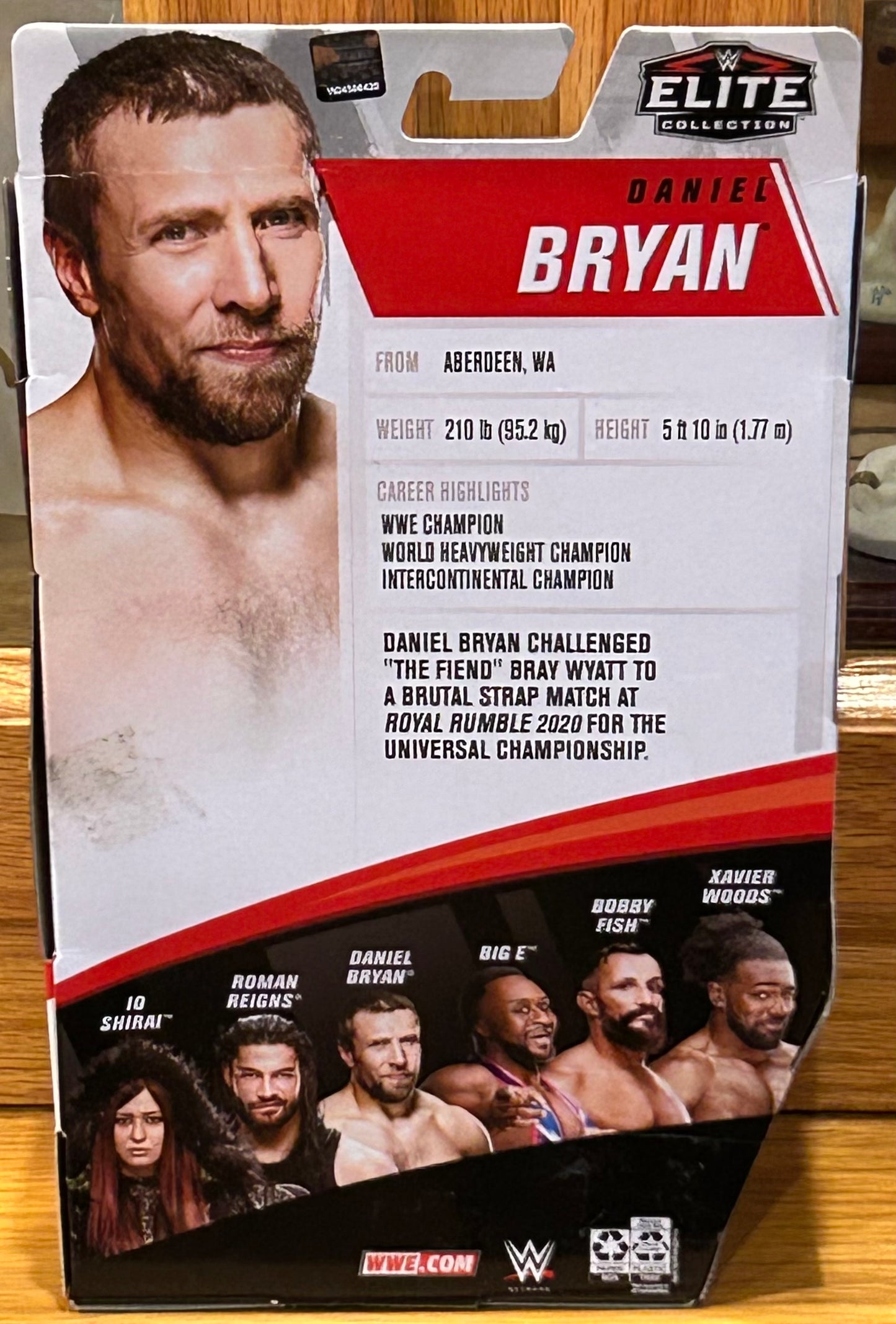 Daniel Bryan WWE Mattel Elite Series 79 Action Figure (Sealed, Never Opened)