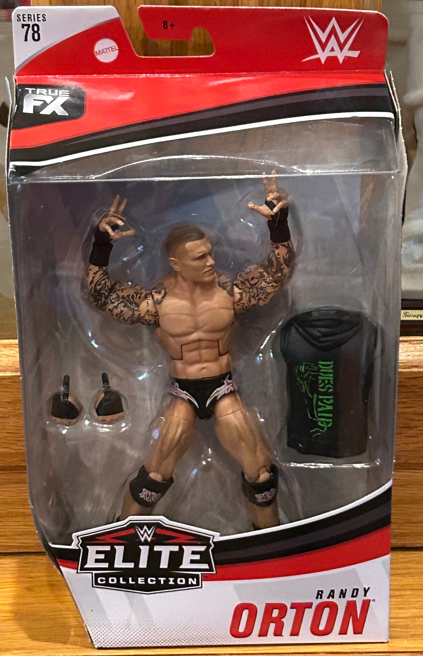 Randy Orton WWE Mattel Elite Series 78 Action Figure (Sealed, Never Opened)