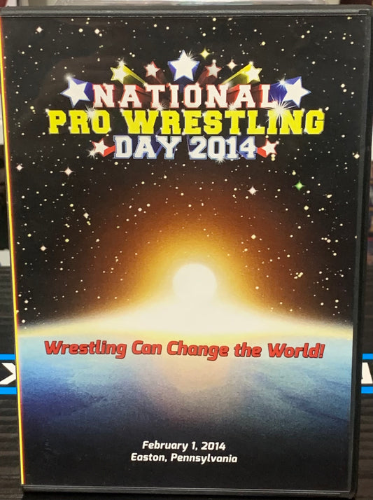 Nation Pro Wrestling Day 2014 DVD (2-Disc Set) (Kingston, Colt Cabana, Drew Gulak, Sonjay Dutt & so much more)