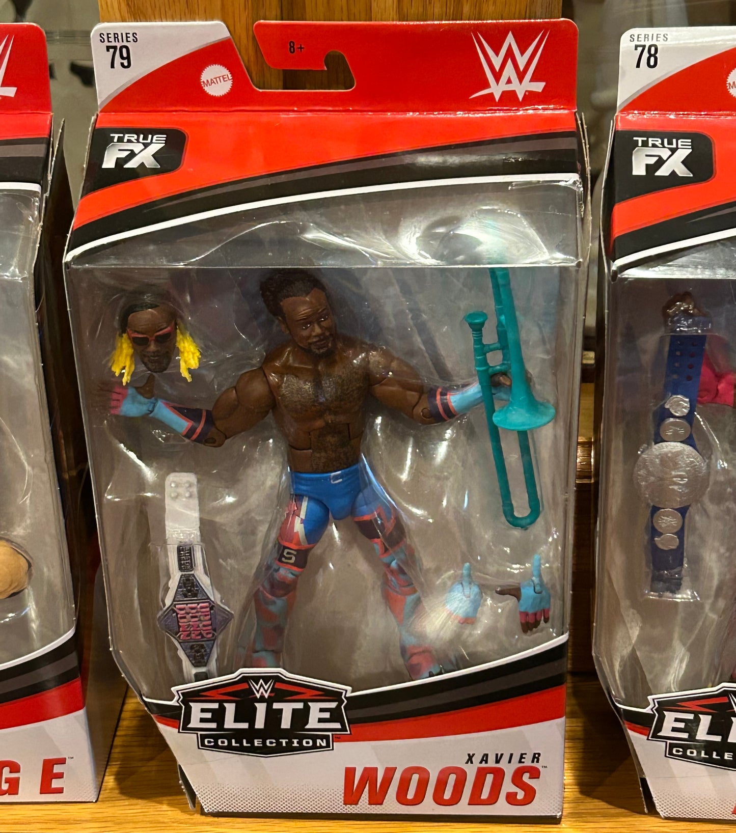 New Day WWE Mattel Elite Action Figures Set (Opened, but COMPLETE)