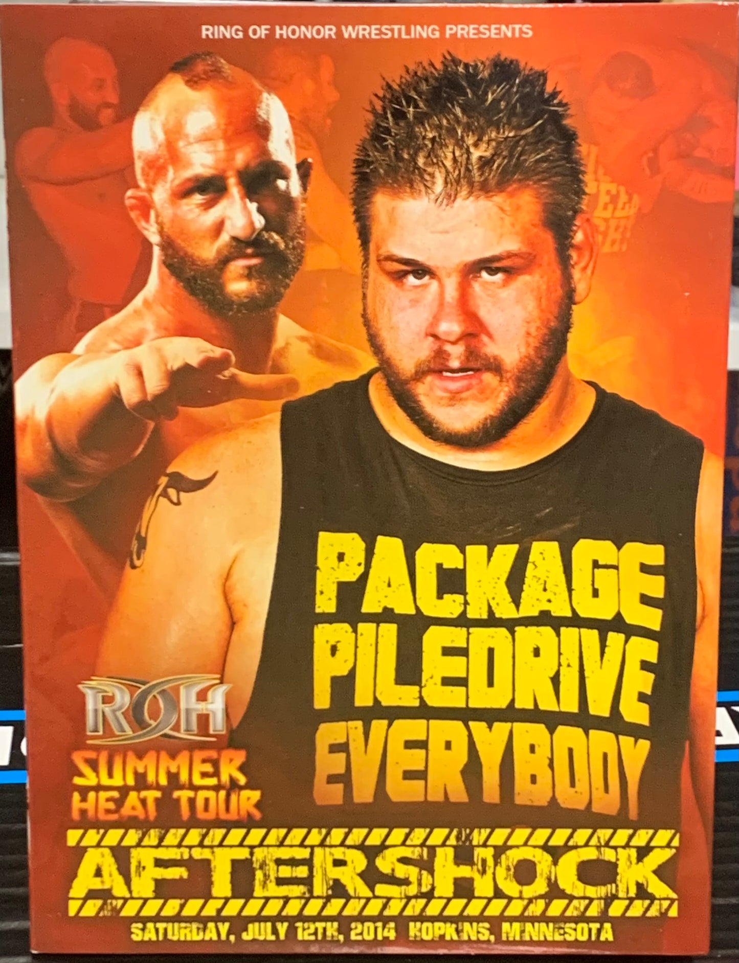 ROH Ring of Honor DVD “Aftershock” 7/12/2014 (Matt Hardy, Steen, Ciampa, Briscoes & so much more)