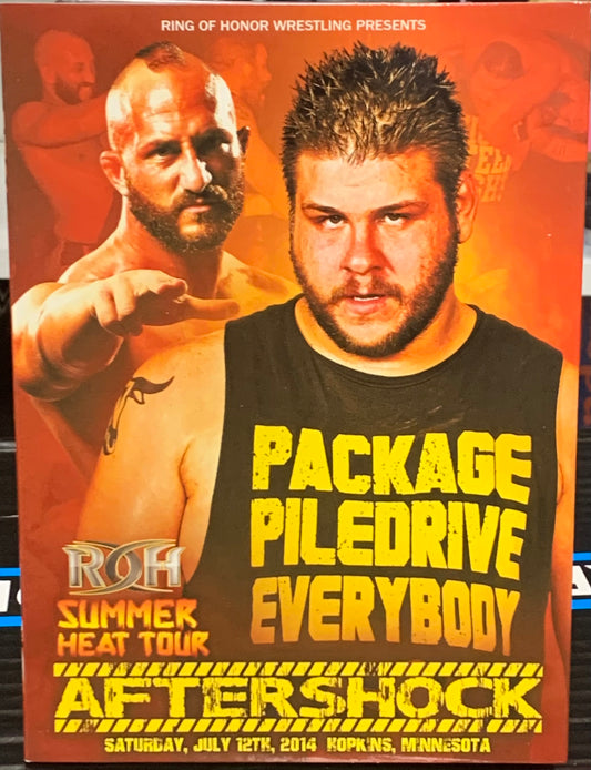 ROH Ring of Honor DVD “Aftershock” 7/12/2014 (Matt Hardy, Steen, Ciampa, Briscoes & so much more)