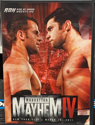 ROH Ring of Honor DVD “Manhattan Mayhem 4” (Kings of Wrestling, Strong, Edwards, Briscoes & so much more)