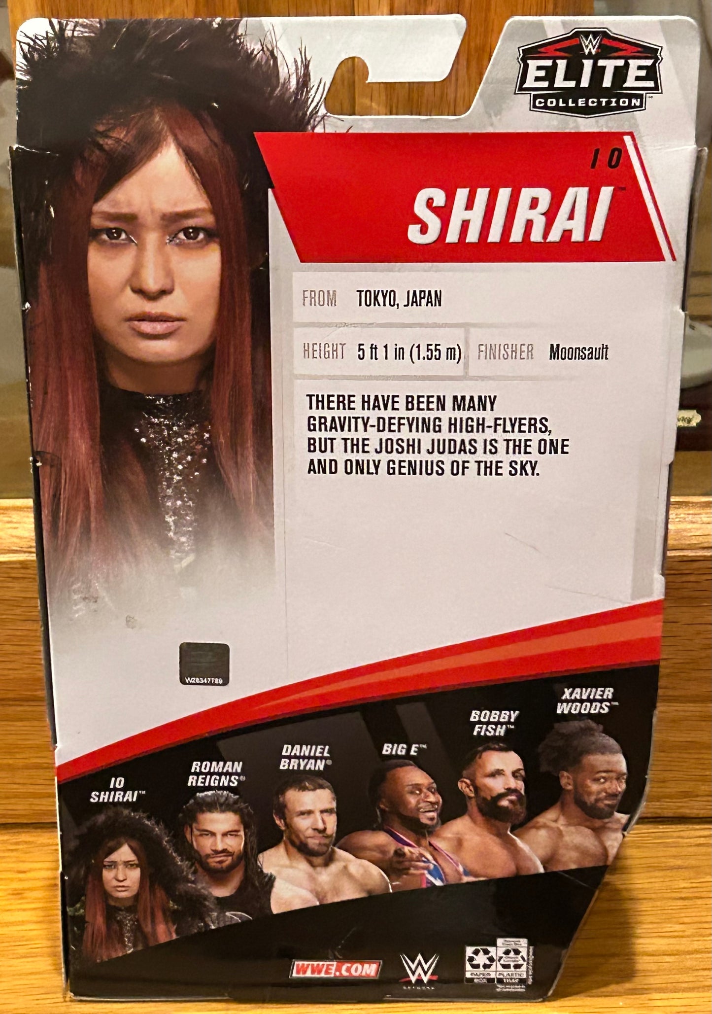 Io Shirai (Iyo Sky) WWE Mattel Elite Series 79 Action Figure (Sealed, Never Opened)