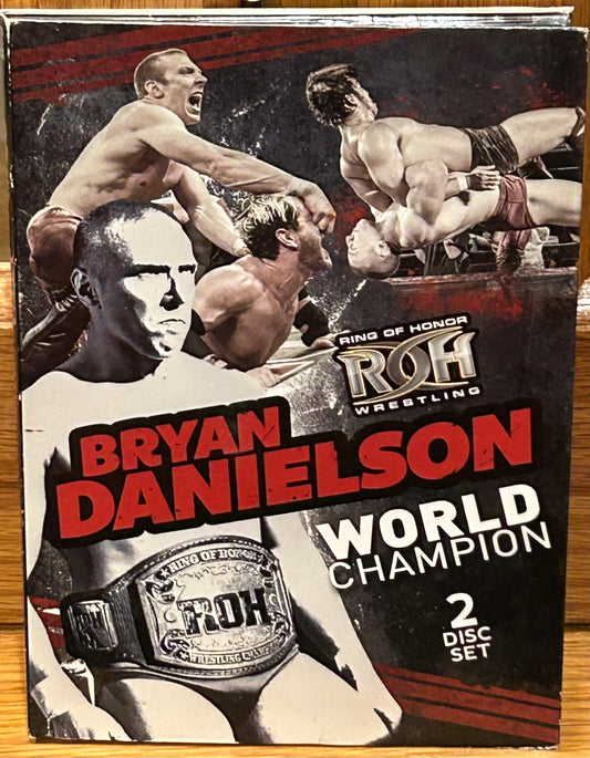 Bryan Danielson “World Champion” DVD (2-Disc Set) (Super Rare, Out of Print)