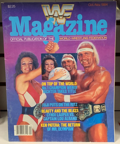 WWF WWE Magazine Oct/Nov 1984 HULK HOGAN (Classic Cover)!!!