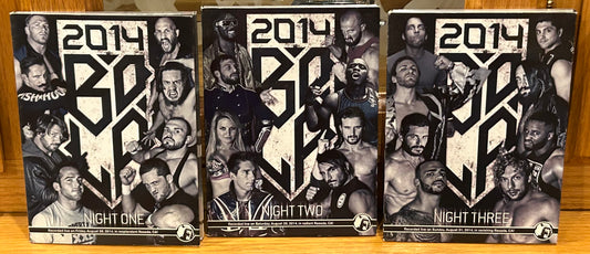 PWG BOLA 2014 DVD Complete Set (AJ Styles, Fish, Strong, Cole & so much more)