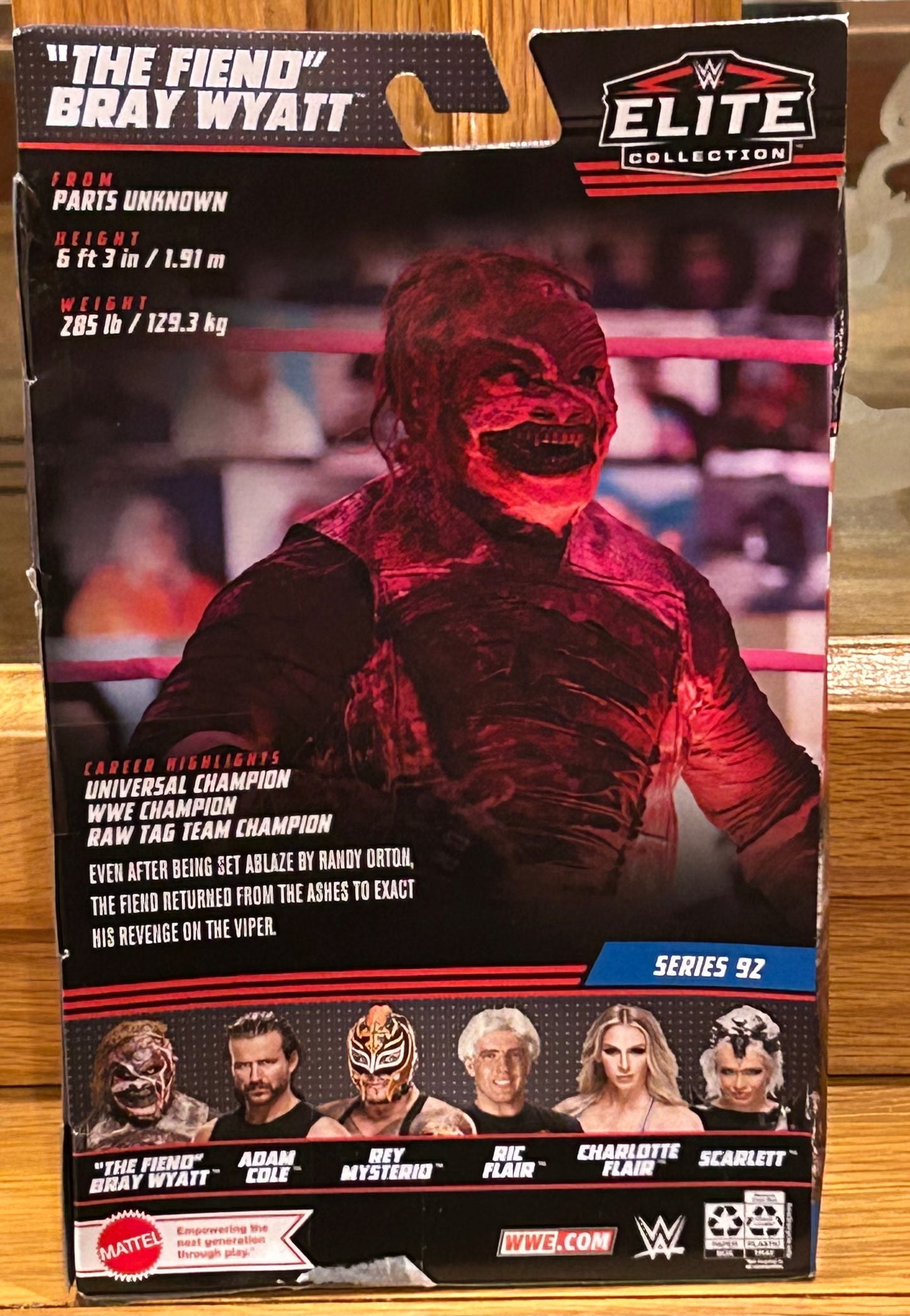 “The Fiend” Bray Wyatt WWE Mattel Elite Series 92 Action Figure (Sealed, Brand New)