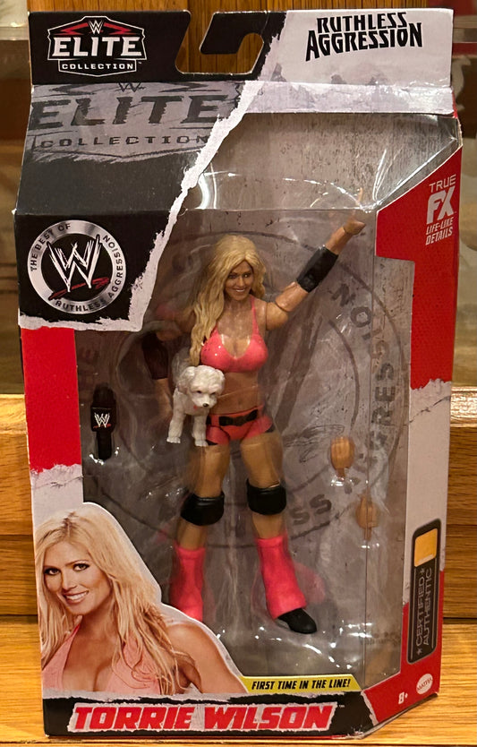 Torrie Wilson WWE Mattel Elite “Ruthless Aggression “ Action Figure (Hard To Find)