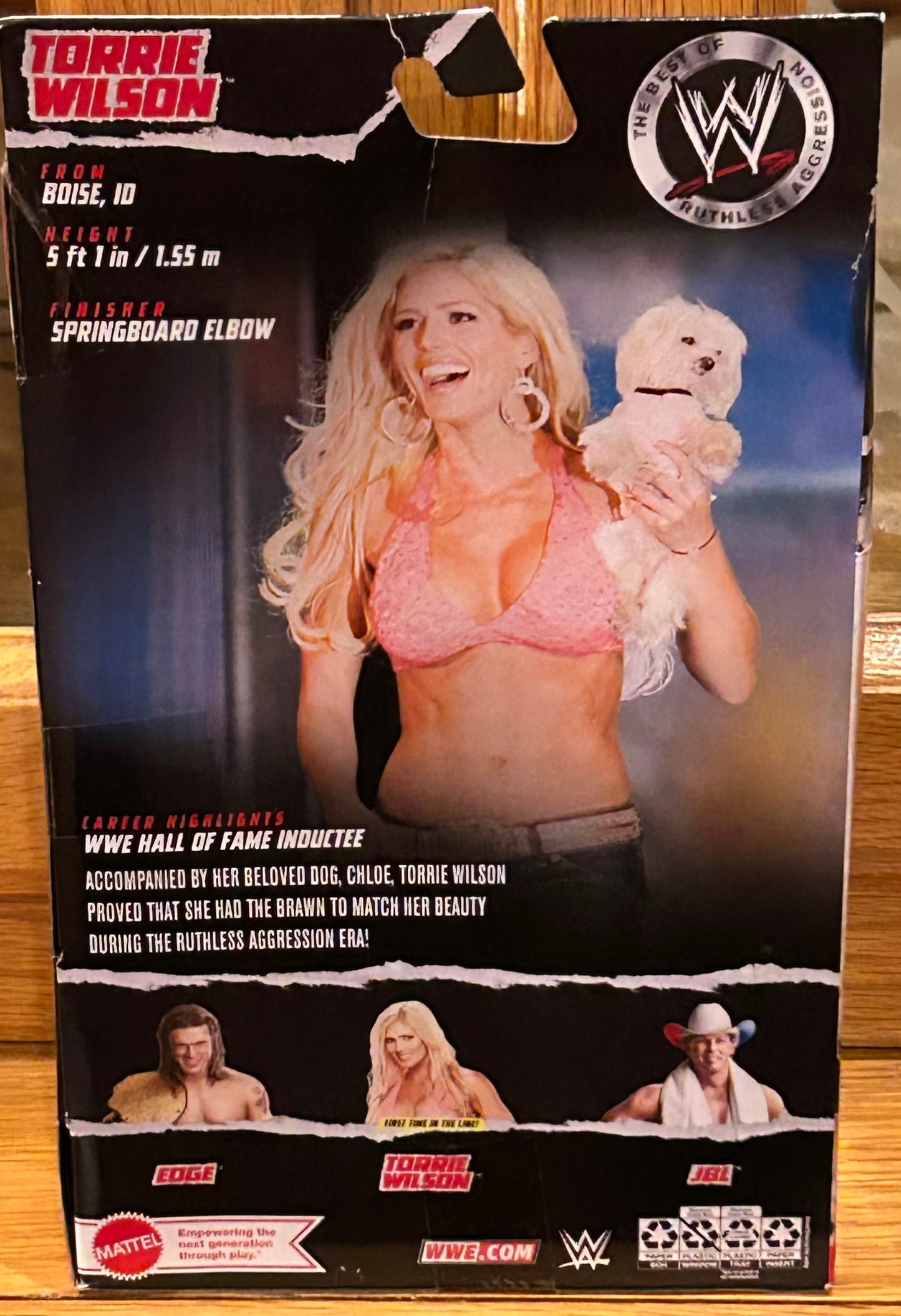 Torrie Wilson WWE Mattel Elite “Ruthless Aggression “ Action Figure (Hard To Find)
