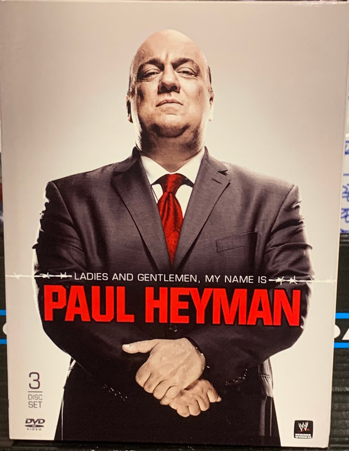 WWE DVD “Ladies & Gentleman, My Name Is PAUL HEYMAN” (3-Disc Set)