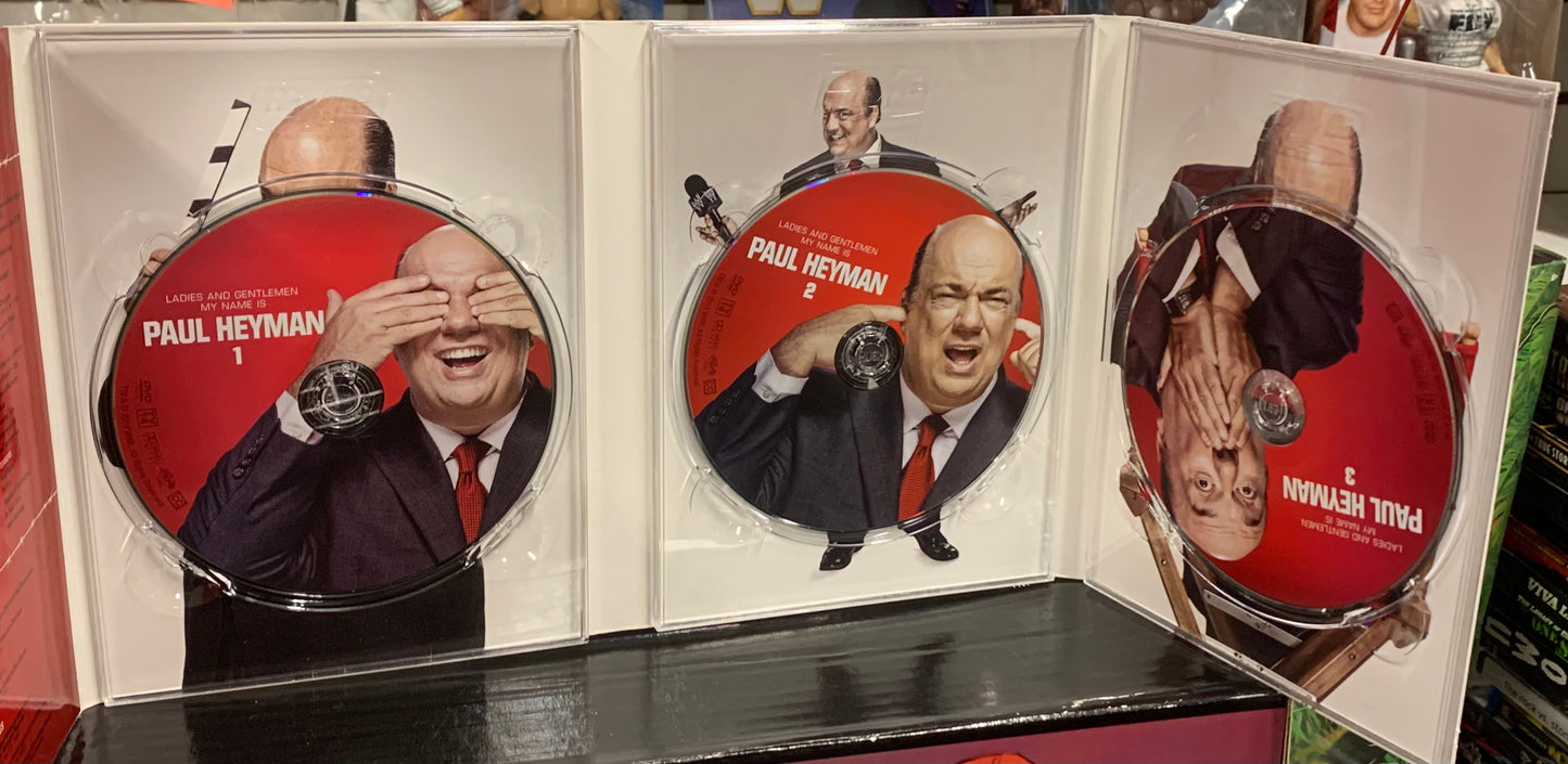 WWE DVD “Ladies & Gentleman, My Name Is PAUL HEYMAN” (3-Disc Set)