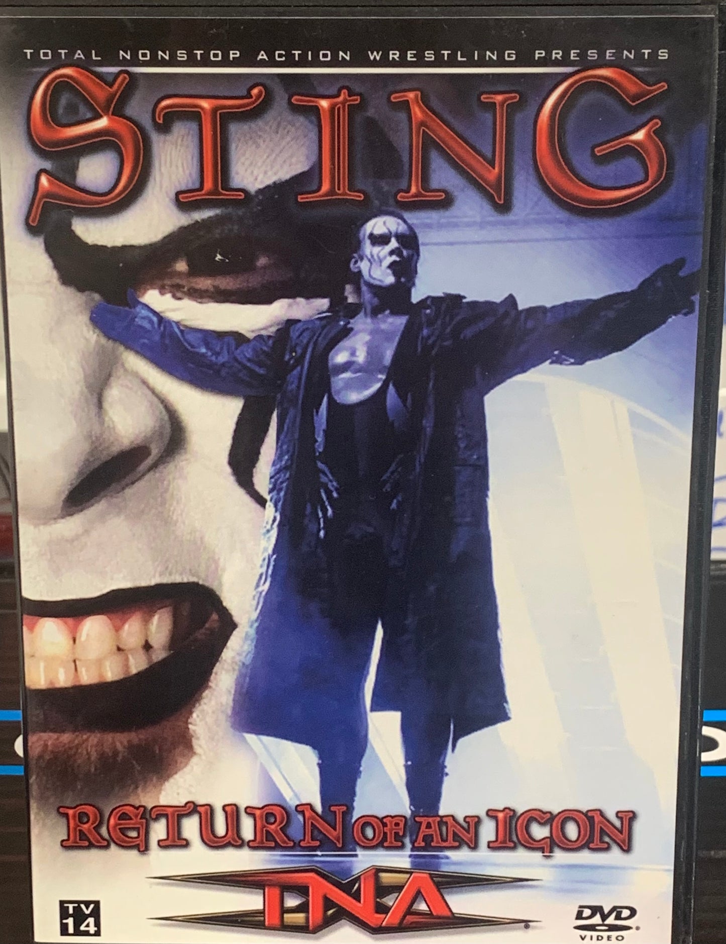 TNA DVD “Sting, Return of an Icon” (Samoa Joe, Christian, Jarrett)