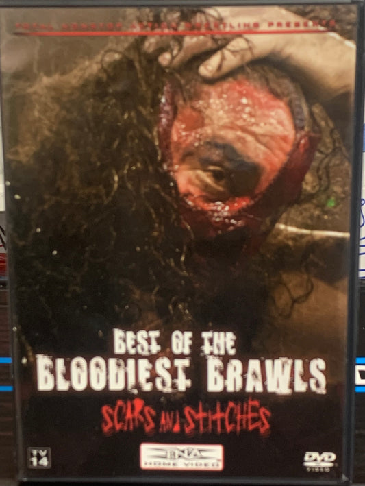 TNA DVD “Best of The Bloodiest Brawls, Scars and Stitches” (Jarrett, Rhino, AJ Styles, Angle)