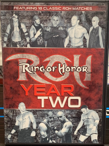 ROH Ring of Honor DVD “Ring of Honor Year Two” (2-Disc Set) SUPER RARE DVD!!!!